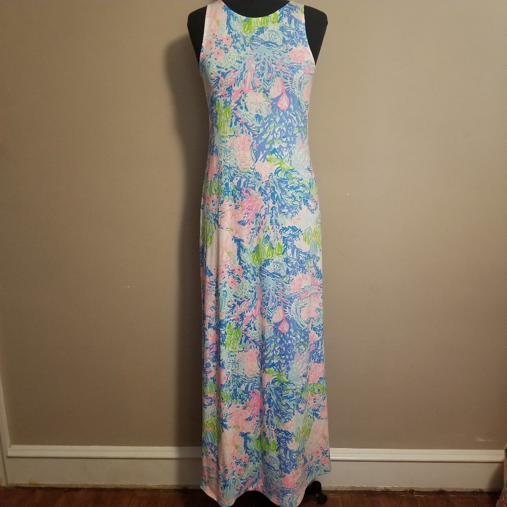 Lilly Pulitzer Crisscross Back Maxi Dress